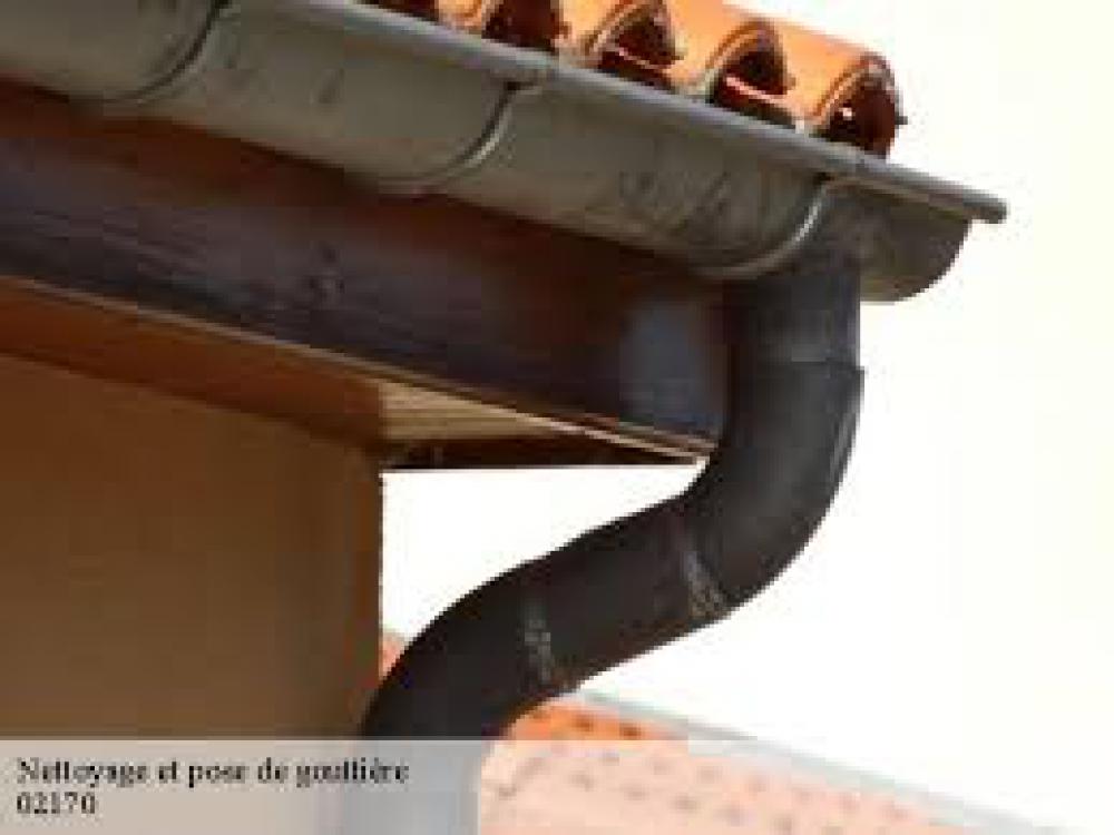 Pose et netoyage de gputtière