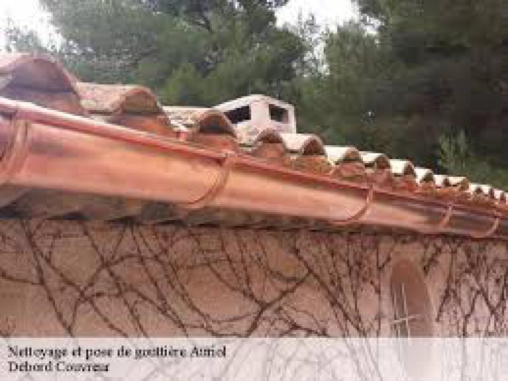 Pose et nettoyage de gouttière