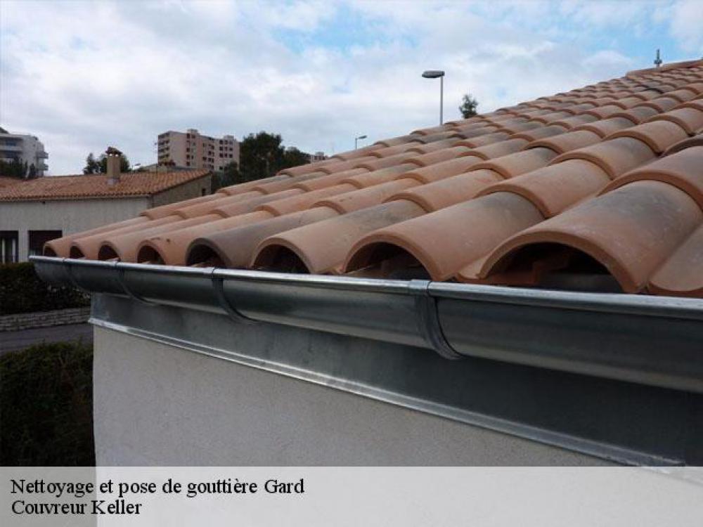 Pose et nettoyage de gouttières
