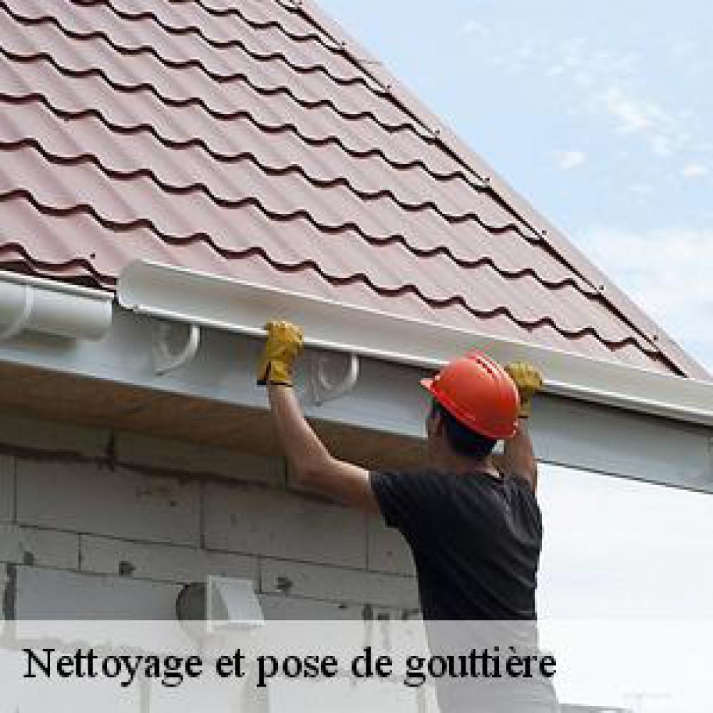 nettoyage et pose de gouttière