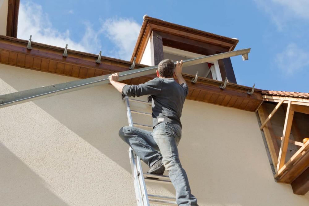 changement gouttière Alu, Zinc et PVC
