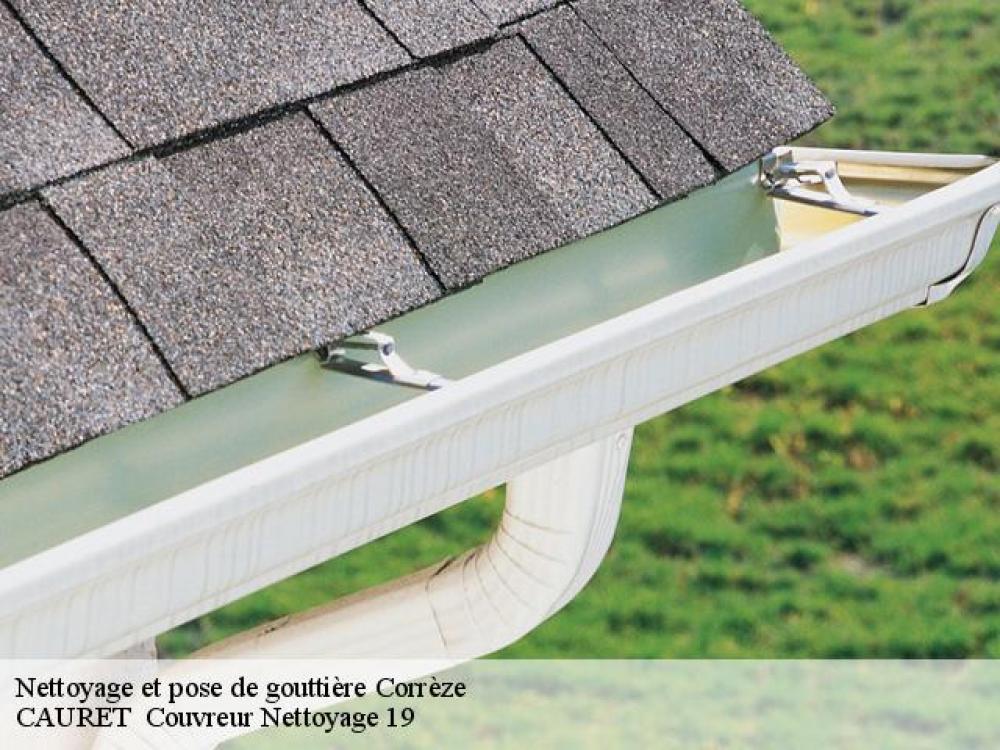Vos gouttières sécurisées avec CAURET Couvreur Nettoyage 19
