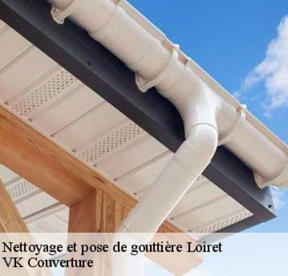 VK Couverture, le spécialiste des gouttières dans le  Loiret