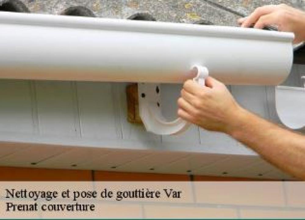 Prenat couverture pose les gouttières dans le Var