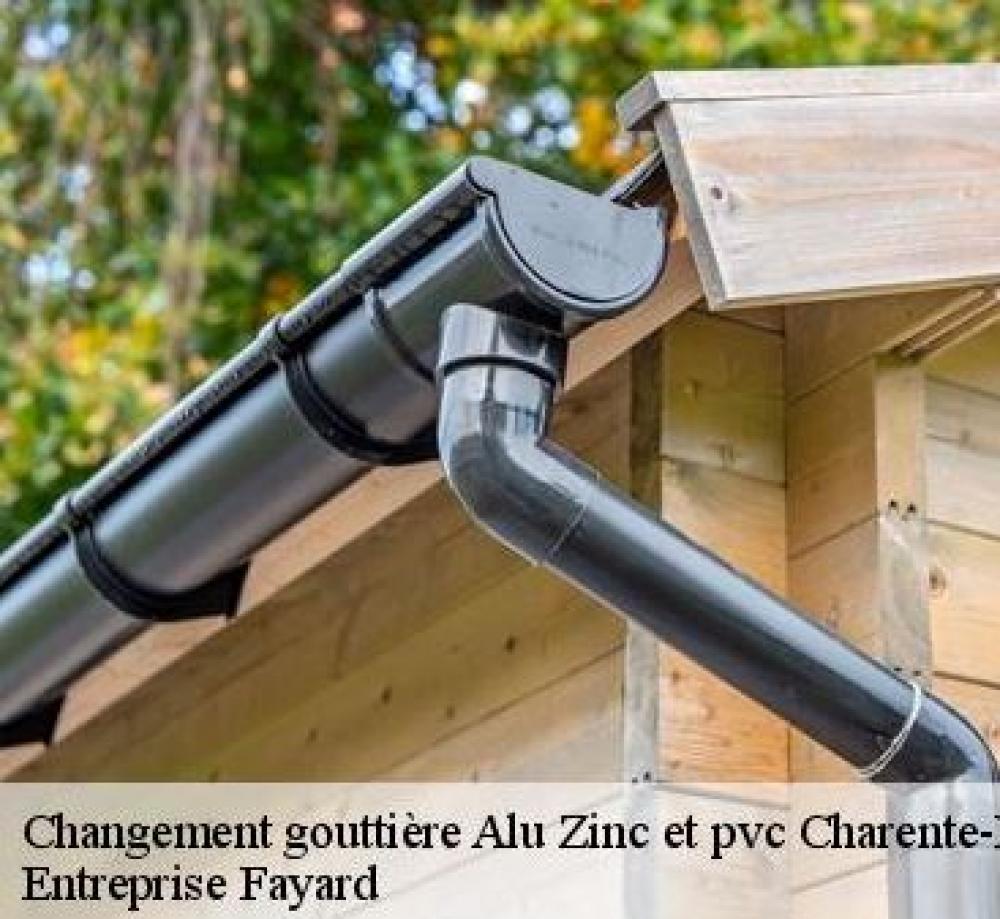 Entreprise Fayard remplace les gouttières en Charente-Maritime